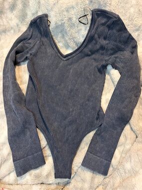 Primark Ribbed Long Sleeve Bodysuit